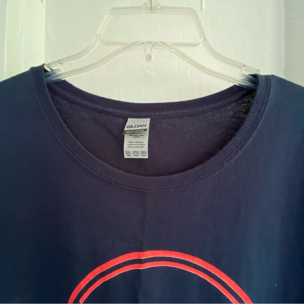 Michael Stanley Band MSB Navy Tee Gilden (2XL) - Picture 3 of 4